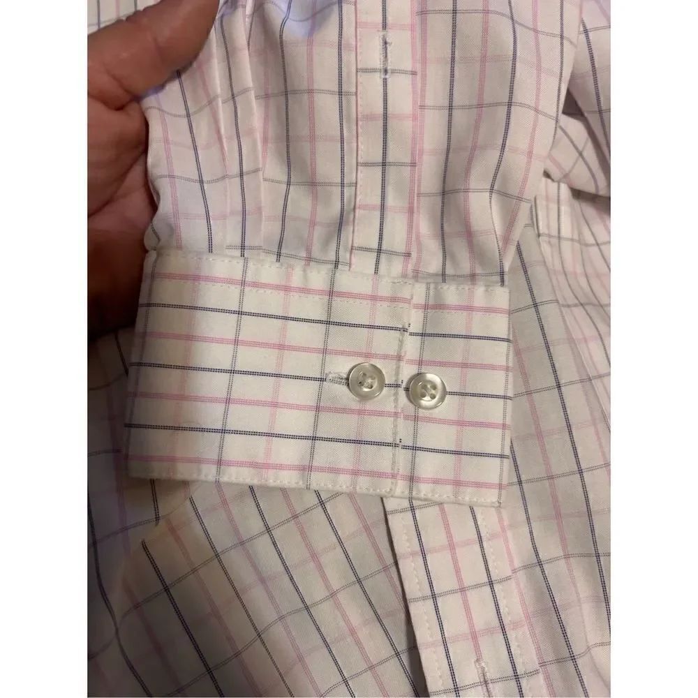 Kenneth Cole reaction long sleeve button up shirt size large - Picture 6 of 6